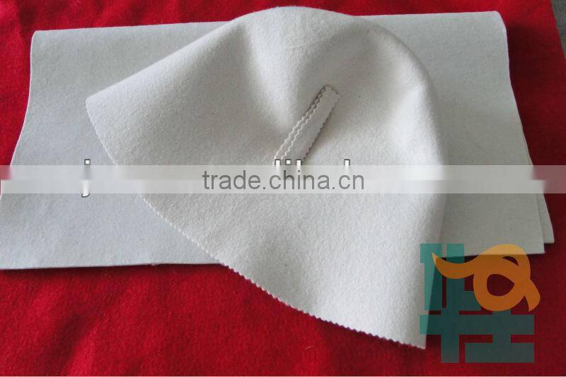 Wool felt for sauna glove
