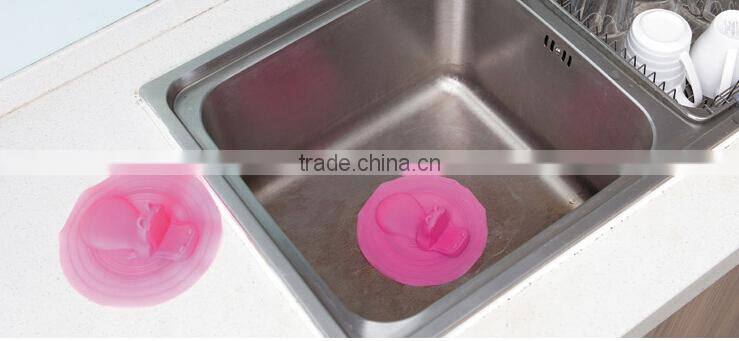 Hippo Shaped Silicone Floor Drain Ground Leakage Sink Stopper