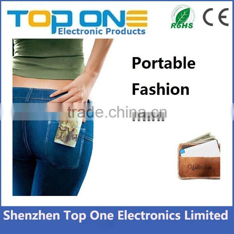 2017 Best souvenir gadget product mini portable power bank 2200mah, USB Travel mobile phone charger