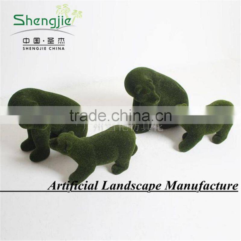 new style artificial topiary animal for christmas day decoration