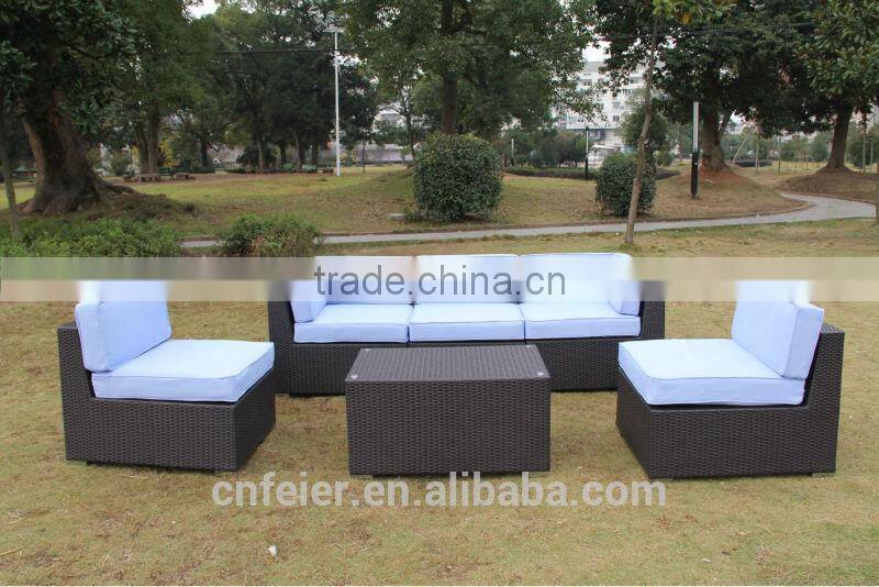 A6038SF modern europe style rattan wholesale space saving furniture