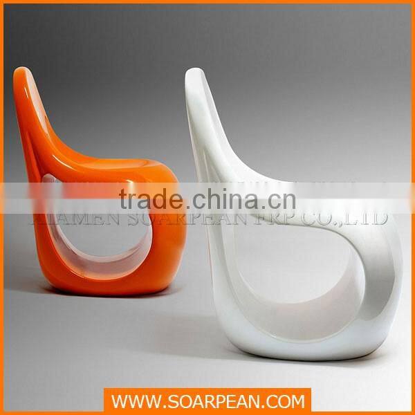 Modern Fiberglass Chair Frozen Yogurt Furniture