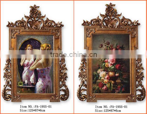 FA-195G-01 Vintage hand paintings for home&hotel decoration
