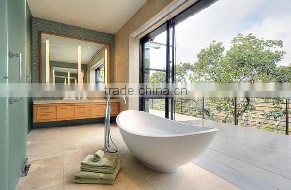 home decoration luxury hotel white marble stone baths stone bathtub