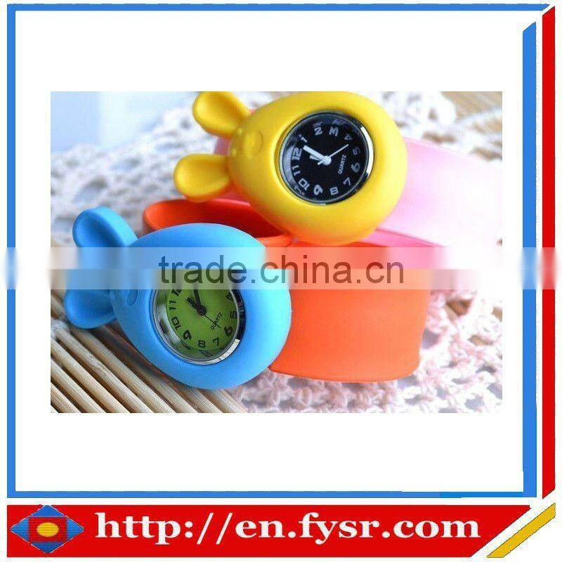 kids silicone slap watch , silicone slap wrist,watch for child