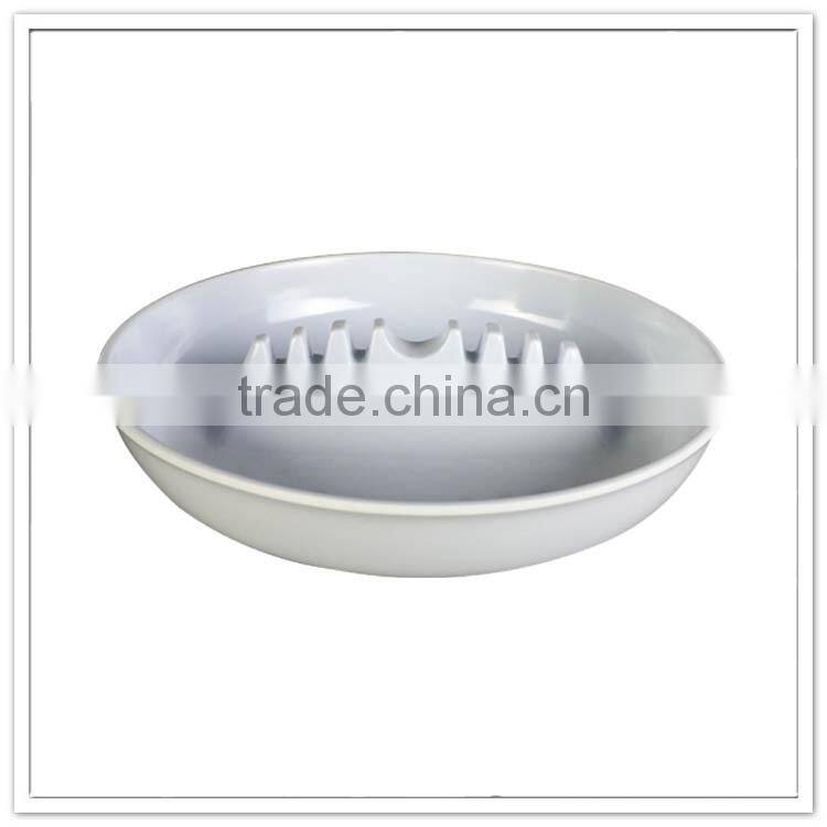 Low price melamine plastic white royal elegrant cigar ashtray