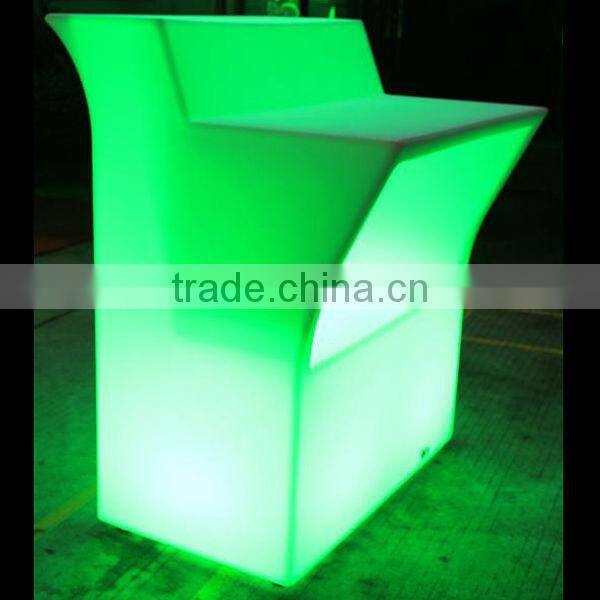 led fashion light bar counter/led bar table