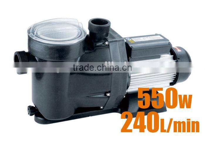 Swimming pool jet pump with good motor