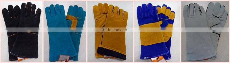 DDSAFETY Safety Gloves Cow Leather Welder Work Gloves Canadian Rigger Glove