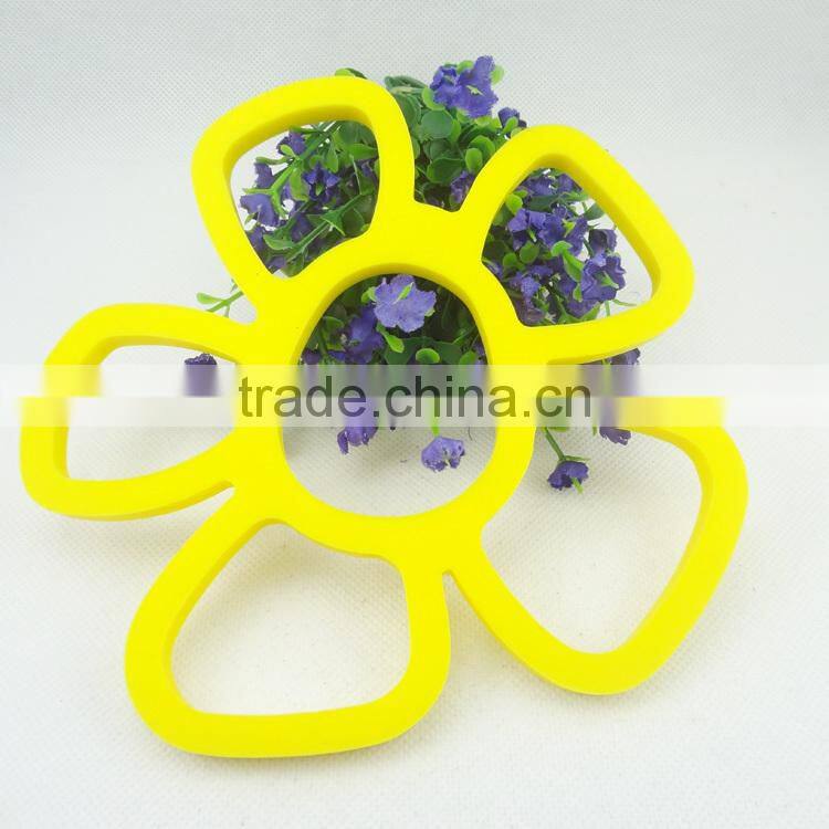 sunflower shaped silicone pot pad,hot pan holder