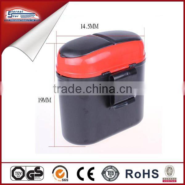 Car plastic trash bin