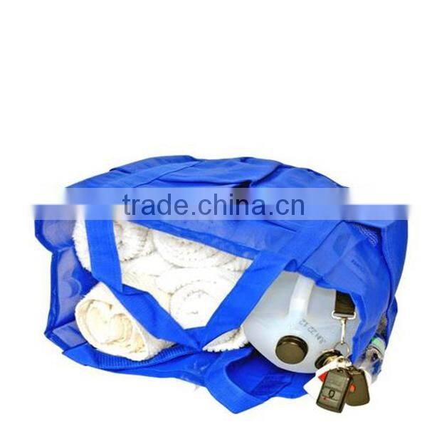 Best Beach Towel Tote Bag, Fashion Summer Beach Family Mesh Bag
