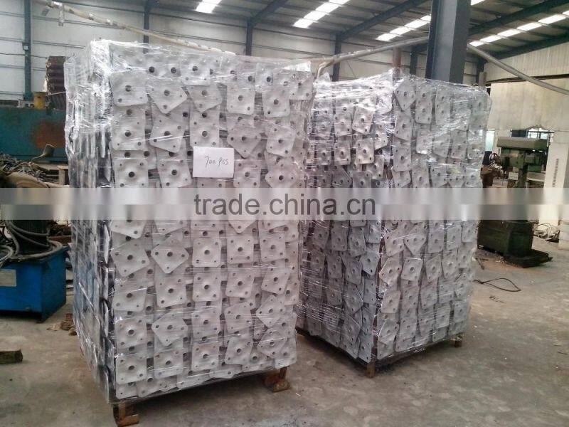 Steel adjustable scaffolding screw jack / post jack base