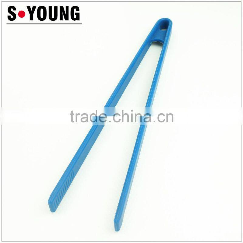 14064 Silicone Coating handle Barbecue Grill Tongs Silicone Kitchen Serving Locking Food Tong