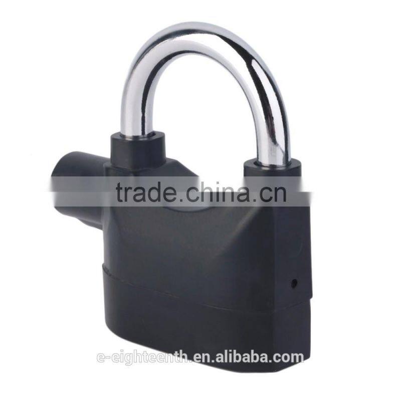 2017 Alarm Padlock Alarm Lock for Motorcycle Bike Bicycle Perfect Security with 110dB Alarm Pad locks