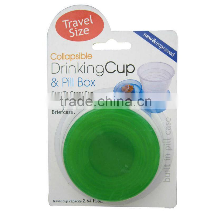 Telescopic Plastic Traveling Cup
