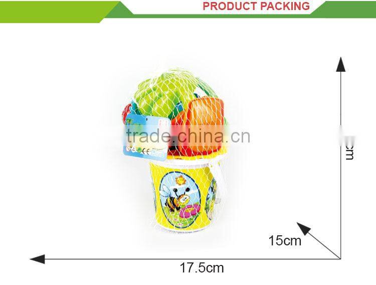 New product children outdoor toy plastic mini sand castle molds toy