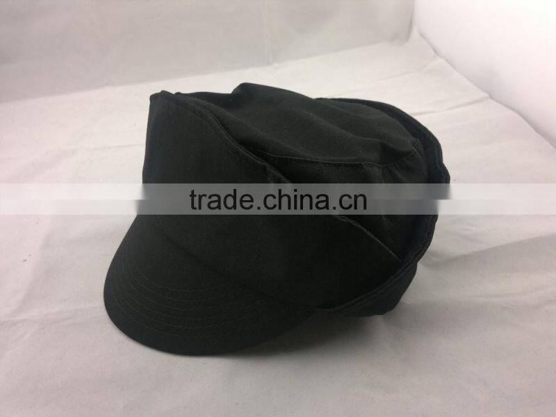 Customize 100% Cotton Military Caps and Stewardess Cap with Dongguan Factory