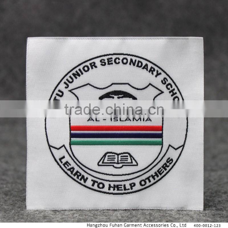 Cheap Custom Garment Woven Main Labels for Clothing