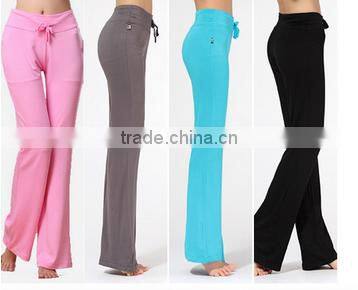 Wholesale women Modal Yoga Leggings Pants yoga pants sport slim pants