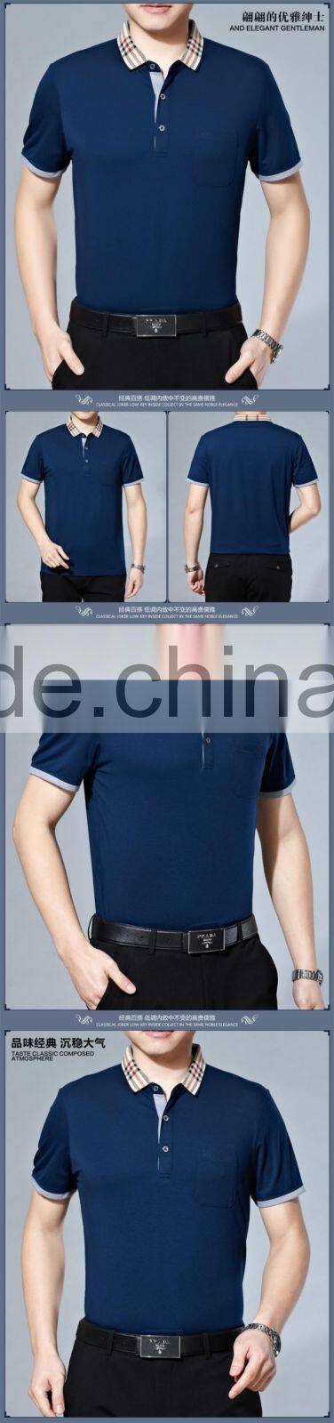 chinese clothing manufacturers 200g sport polo shirt 100% cotton for men