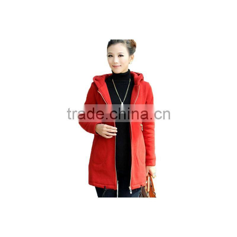 Women Elegant Long Pattern Hoodies