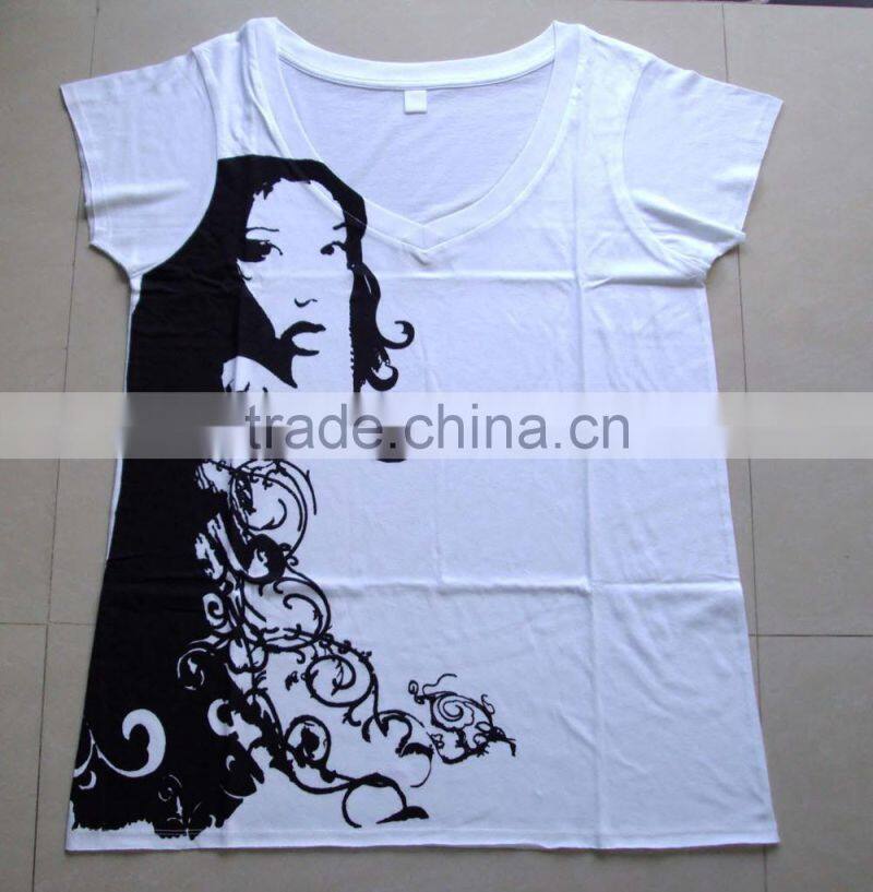 2014 fashion women t shirts with short sleeve