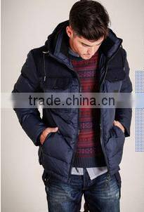 GZY FACTORYR IN GUANGZHOU winter coats fashionable men coats