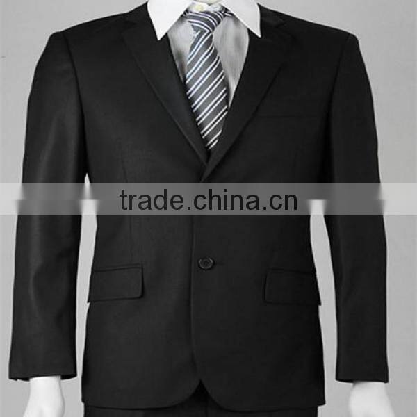 GZY wholesale black hansome wedding suit coat men