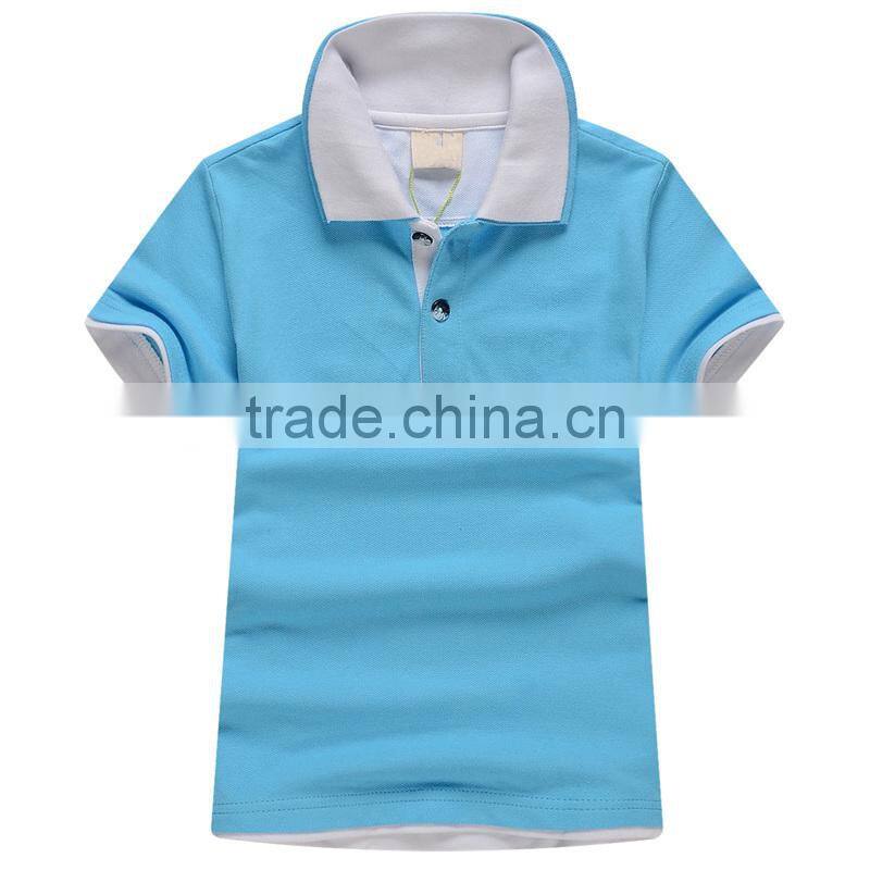 wholesale children's boutique polo shirt yarn dyed kids polo shirt wholesale