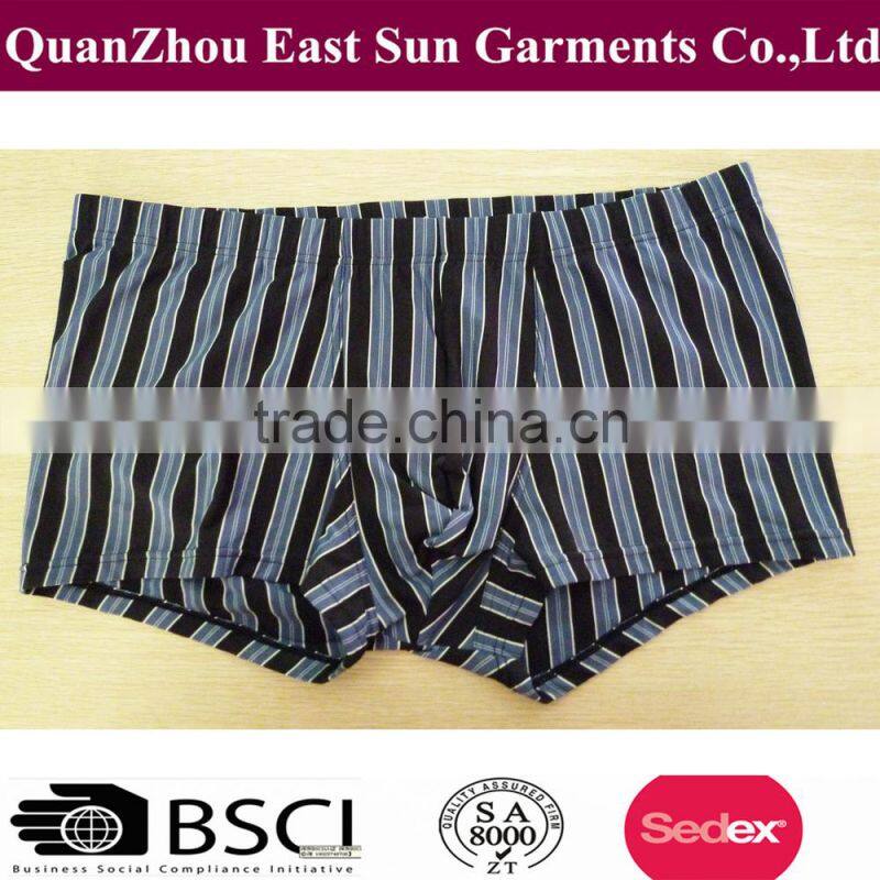 good strip underwear .men boxer design with high quality
