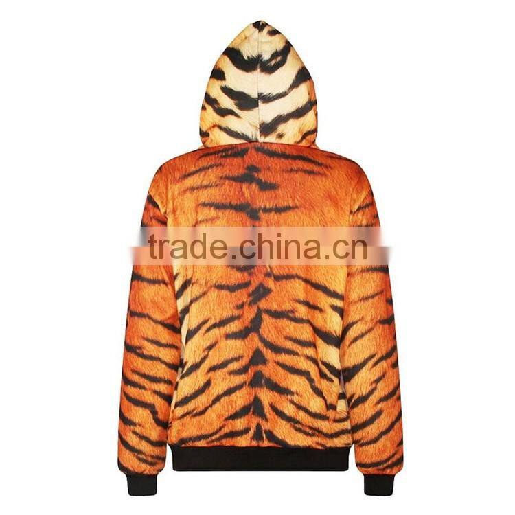 3D Sublimation Printing Bulk Polyester Pull Over Wholesale Lightweight Hoodie