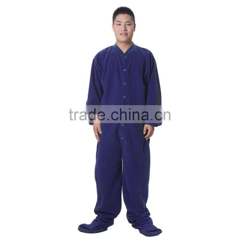 Romper adult men Man factory solid pyjama