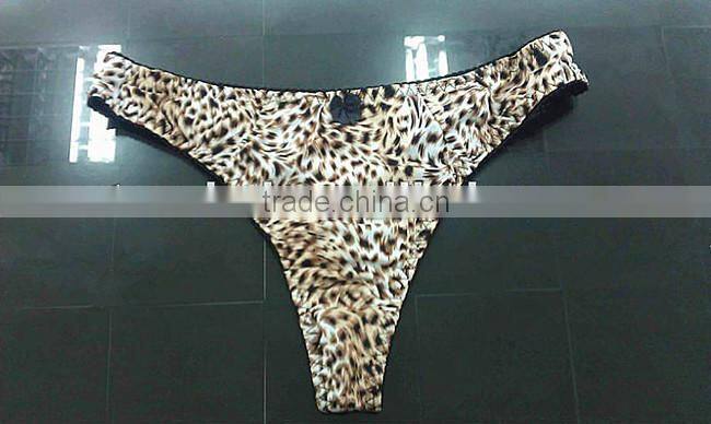 Ladies sexy animal printed attractive girls in panties photos