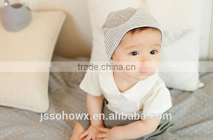 star printed fancy baby hat, soft touch 100% cotton baby hat, star baby hat