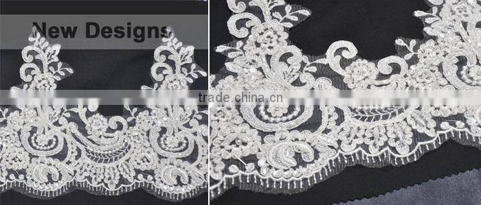 Wedding Polyester French Lace Fabric With New Designs