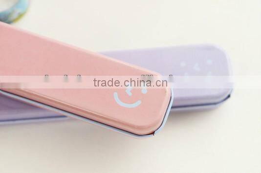 Multi colors Metal Pencil Box / Magnetic Pencil Box for Teenager