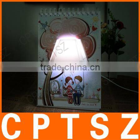 Lovers DIY calendar table lamp