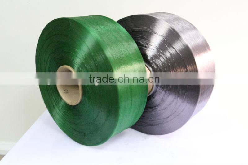 dope dyed trilobal bright polyester yarn POY