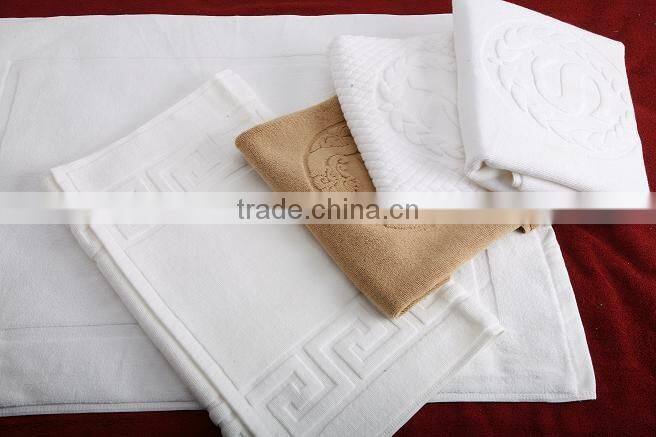100% cotton Hotel Bath Mat, hotel textiles supplier