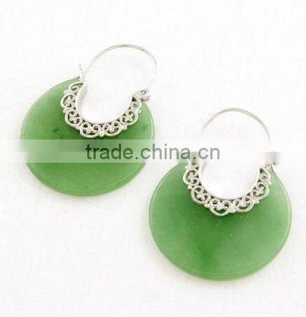 925 sterling silver indian artificial crystal jewelry