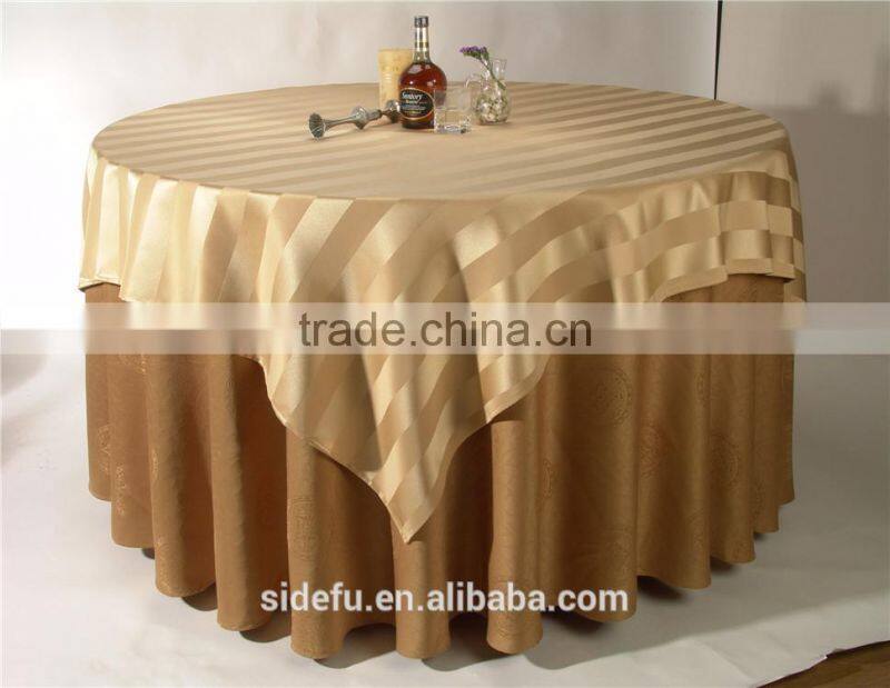Customized Hotel Round Cheap Dining Table Cloth