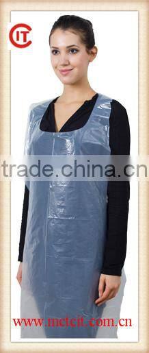 New design disposable pe apron disposable plastic apron with great price