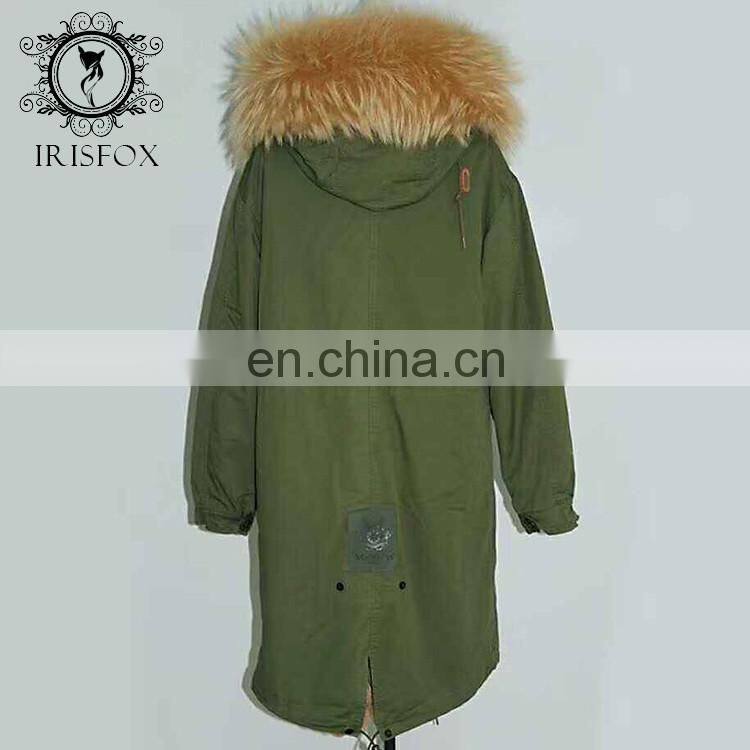 women jackets warm fox fur collar hooded long italian fox fur lined coats