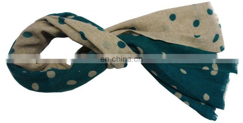 Cashmere Pashmina Wool Polka Dot Shawls