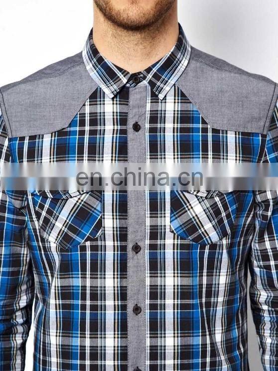 lastest Cut And Seew Checked Shirt