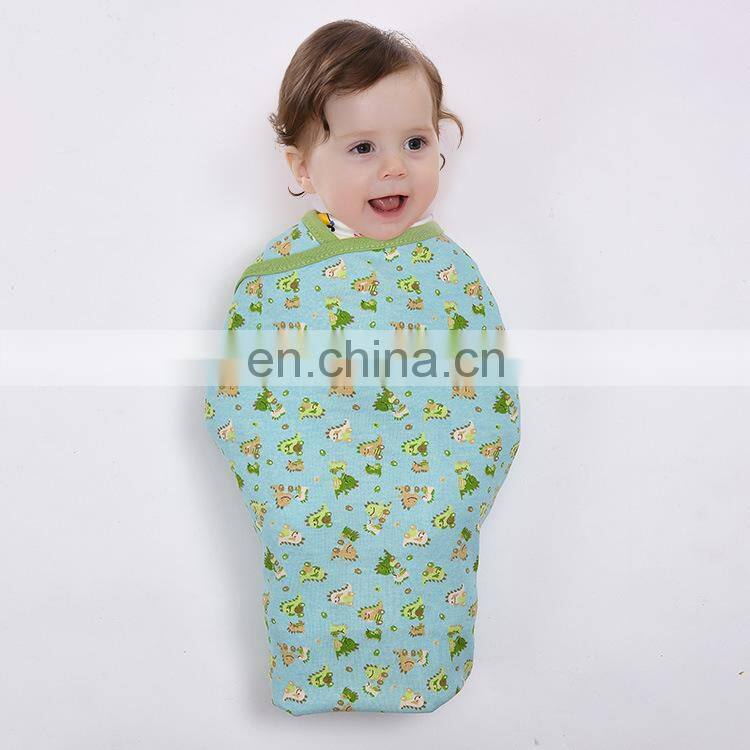NO MOQ Cheap baby security receiving blanket warp Newborn soft muslin blanket bamboo baby swaddle