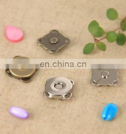 2018 metal double face rivet magnet button