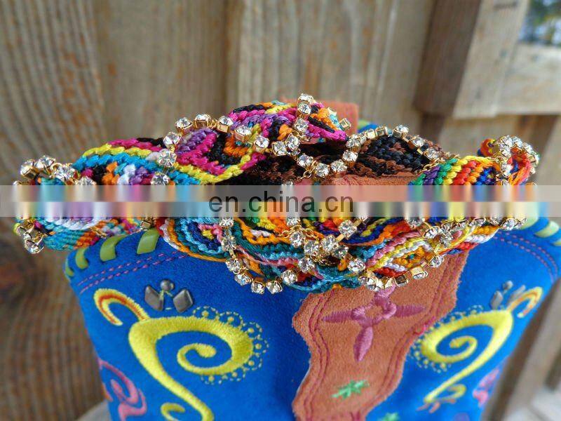 Rope Rhinestone Bracelet