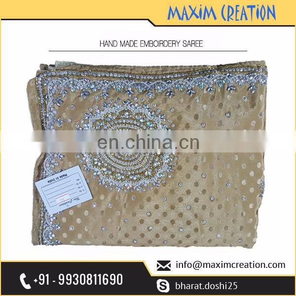 2017 New Arrival Gorgeous Semi Bridal Fashion Saree